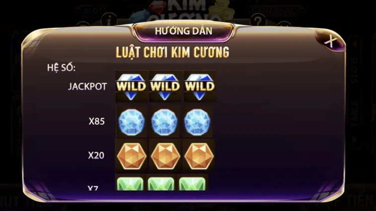 Tìm Hiểu Trò Chơi Nổ Hũ Kim Cương OK365 Đầy Hấp Dẫn Và Thú Vị